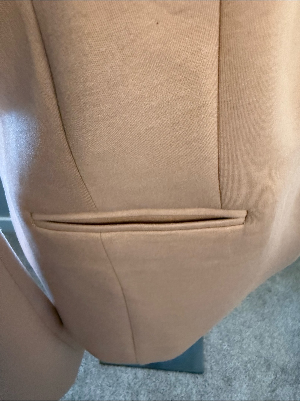 Ann Taylor Women's Light Beige Tailored Blazer Jacket - Picture 2 of 8